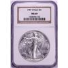 Image 1 : 1987 $1 American Silver Eagle Coin NGC MS69