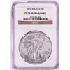 Image 1 : 2015-W $1 Proof American Silver Eagle Coin NGC PF70 Ultra Cameo
