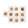 Image 1 : Lot of (10) Sealed 1998 Canadian $5 Maple Leaf Gold Coins