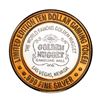Image 1 : .999 Silver Golden Nugget Las Vegas $10 Limited Edition Casino Gaming Token