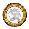 Image 2 : .999 Silver Four Queens Casino Hotel Las Vegas, NV $10 Limited Edition Gaming Token