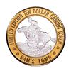 Image 1 : .999 Silver Sam's Town Las Vegas, Nevada $10 Limited Edition Casino Gaming Token