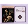 Image 1 : 1551 KB Hungary Denar 'Madonna and Child' Coin NGC XF40 With Story Box