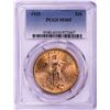 Image 1 : 1925 $20 St. Gaudens Double Eagle Gold Coin PCGS MS65