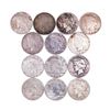 Image 1 : Lot of (13) 1934-D/S $1 Peace Silver Dollar Coins