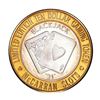 Image 1 : .999 Silver McCarran International Airport Las Vegas, NV $10 Limited Casino Token