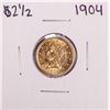 Image 1 : 1904 $2 1/2 Liberty Head Quarter Eagle Gold Coin