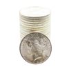 Image 1 : Roll of (20) Brilliant Uncirculated 1923 $1 Peace Silver Dollar Coins