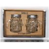 Image 1 : NEW SKULL THEME SALT AND PEPPER SHAKER SET
