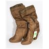 Image 1 : NEW WOMENS ZIP UP BOOTS SIZE 6