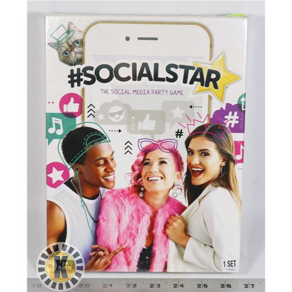 NEW #SOCIAL STAR PARTY GAME