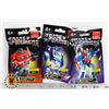 Image 1 : THREE NEW ASSORTED TRANSFORMERS MINI FIGURES