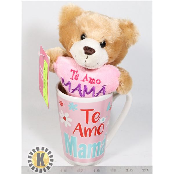 BEAUTIFUL MUG WITH TEDDY