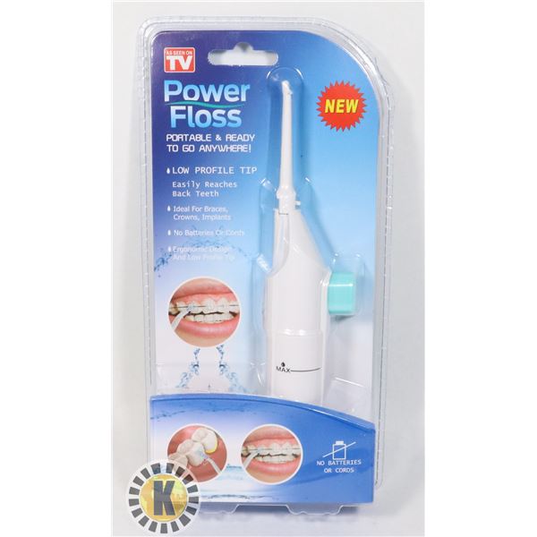 NEW POWER FLOSS WATER FLOSSER