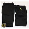 2 PAIRS OF BLACK FOOD INDUSTRY PANTS - SIZE 42