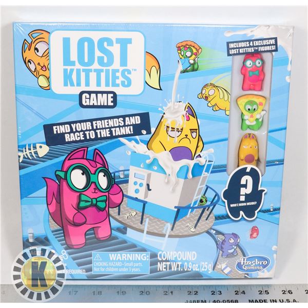 NEW LOST KITTIES BOARD GAME