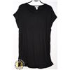 Image 1 : WOMENS BLACK DRESS TEE SIZE XXL