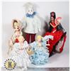 FLAT OF VINTAGE COLLECTABLE  DOLLS