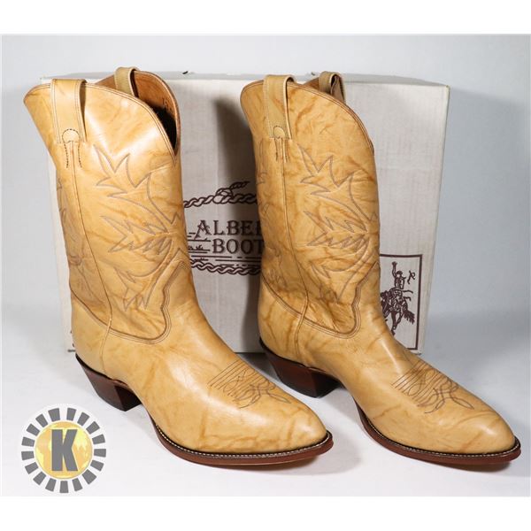 NEW MADE IN CALGARY COWBOY BOOTS SIZE: 13EE