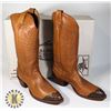 Image 1 : NEW MADE IN CALGARY COWBOY BOOTS SIZE: 11.5AA