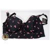 Image 1 : WOMENS BLACK CHERRY PATTERN 40DD BRA