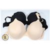 Image 1 : WOMENS 2 PACK 40DD BRAS NUDE AND BLACK