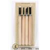 Image 1 : NEW 4PC WOOD CARVING SET