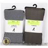 Image 1 : 2 NEW PAIRS OF GIRLS TIGHTS SIZE M-L 1 PAIR GREY