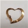 Image 1 : 10K YELLOW GOLD HEART PENDANT