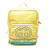 Image 1 : Gucci Yellow Nylon Canvas 80 Patch Backpack Bag