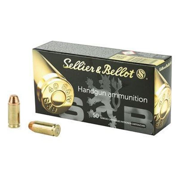 S& B 40SW 180GR FMJ  - 50 Rds