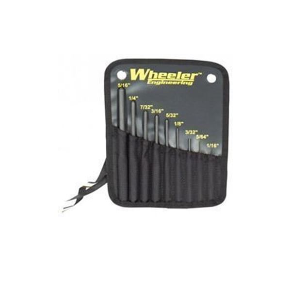 WHEELER ROLL PIN PUNCH SET