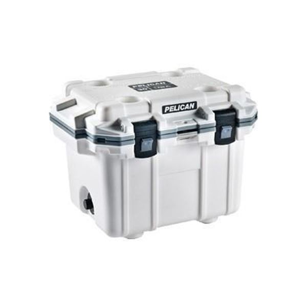 PELICAN IM 30QT ELITE COOLER WHT/GRY