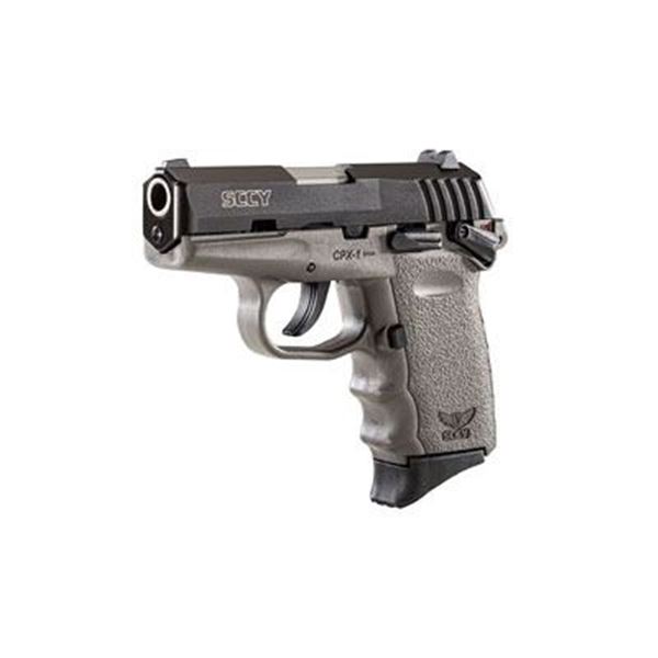 SCCY CPX-1 9MM 3.1  10RD BLK/GRAY