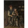Image 1 : OIL ON CANVAS LARS OSA (1860-1958) Norway
