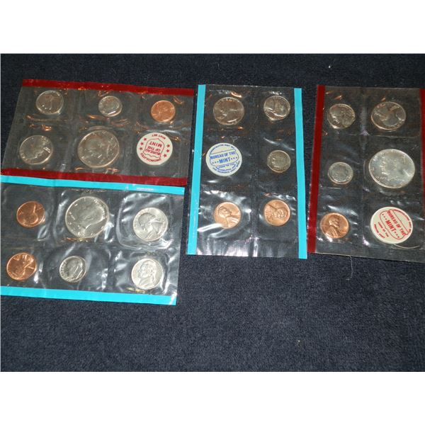 4 Sets Of American Coins