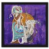 Image 1 : Lu Hong, "Ambiguity" Limited Edition Serigraph on Rice Paper, Numbered and Hand Signed with Letter o