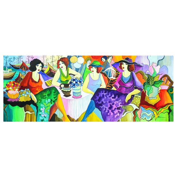 Patricia Govezensky- Original Watercolor "Party"