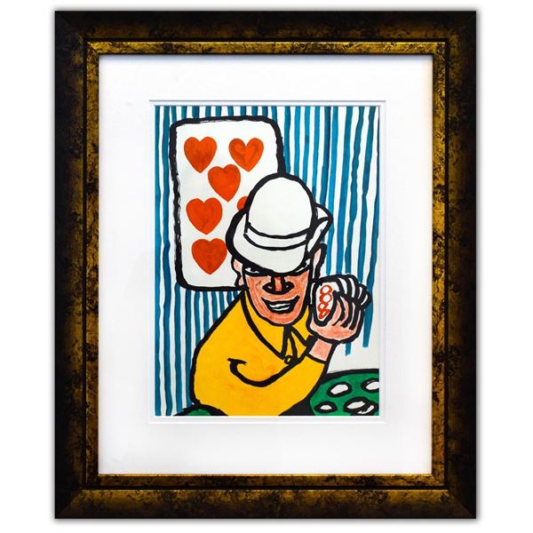 Alexander Calder- Lithograph "DLM212 - Joueurs de cartes II"