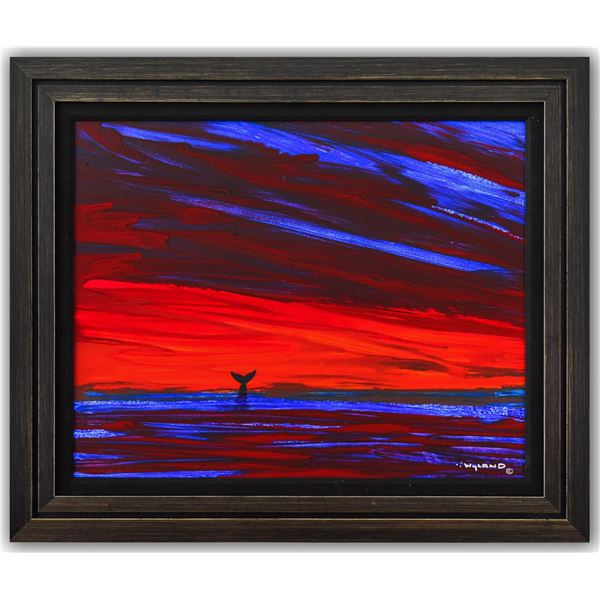 Wyland- Original Painting on Canvas "Whale Tail"
