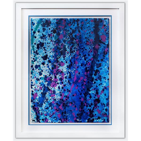 Wyland- Original Watercolor "Pollack Coral Reef"