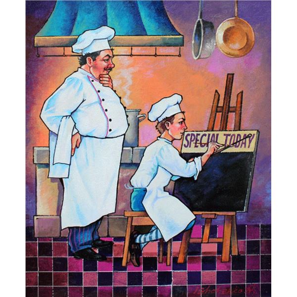 Ishchenko- Acrylic on Canvas "Untitled"