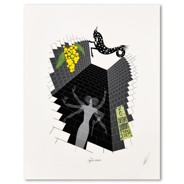 Erte (1892-1990), "Capricorn" Limited Edition Serigraph, Numbered 183/350 and Hand Signed with Lette