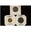 Image 1 : 3 ANCIENT COIN REPLICAS: 41-54 A.D. CLAUDIUS I