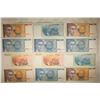 Image 1 : 12 PIECES OF YUGOSLAVIA CURRENCY 6-1990-500 DINARA