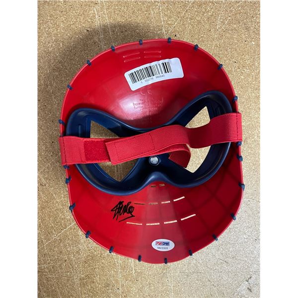 Signed Spiderman Mask