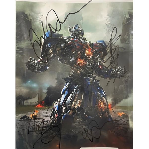 Signed Transformers: The Last Knight Optimus Prime Photograph