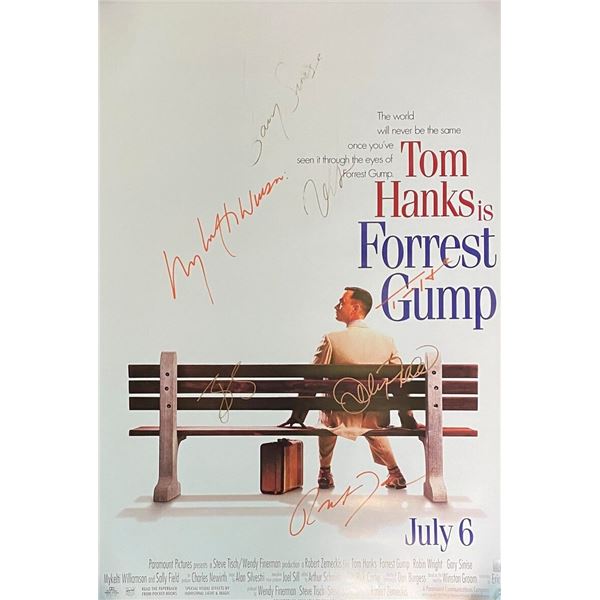 Signed Forrest Gump Movie Poster