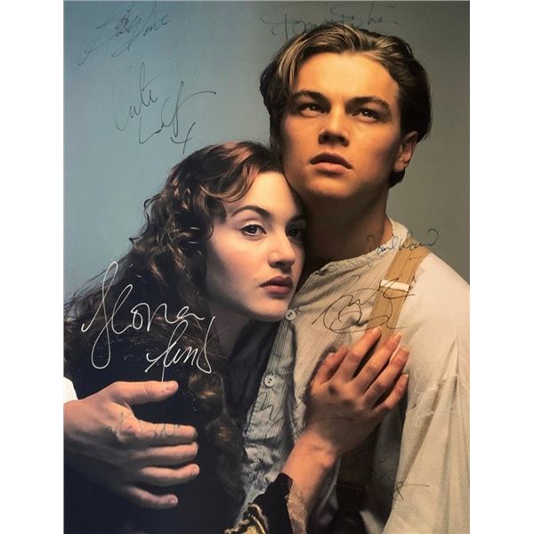 Signed Titanic Movie Promotion Photo
