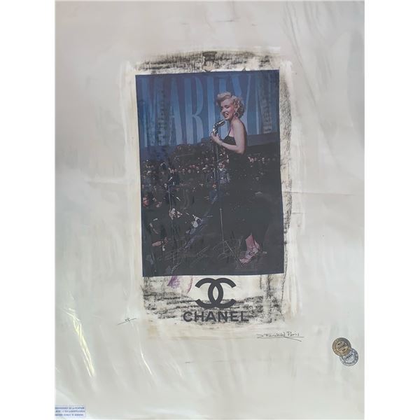Limited Edition “Chanel Marilyn Monroe" Fairchild Collection Artist Print